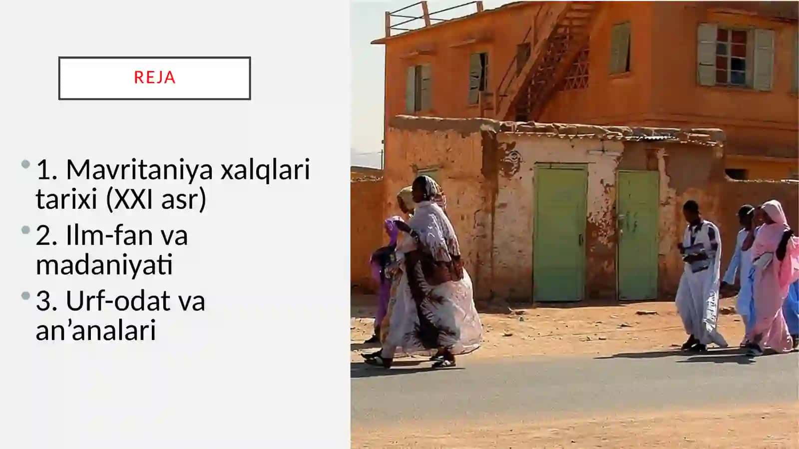 PPT Mavritaniya Islom Respublikasi 2