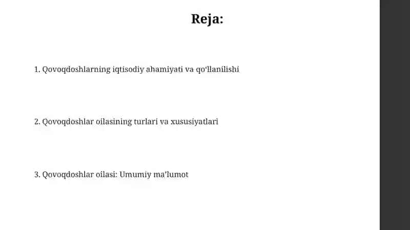 Qovoqdoshlar – Cucurbitaceae oilasi 2