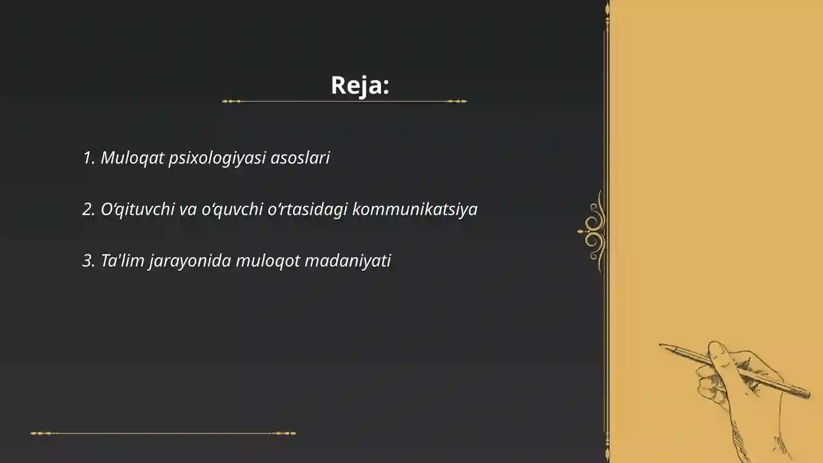 Muloqat va Madaniyat Psixologiyasi 2