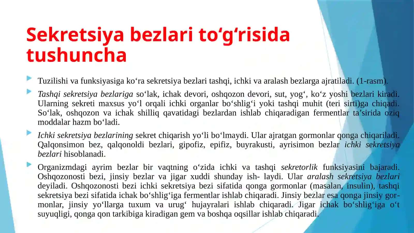 Ichkisekretsiyabezlari 2