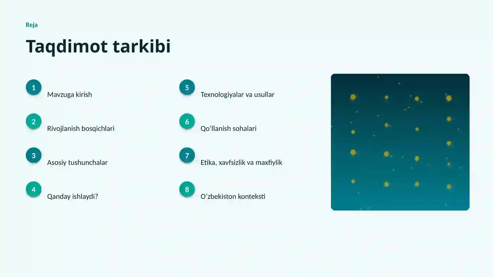 SUNʼIY INTELLEKT • PROFESSIONAL TAQDIMOT 2