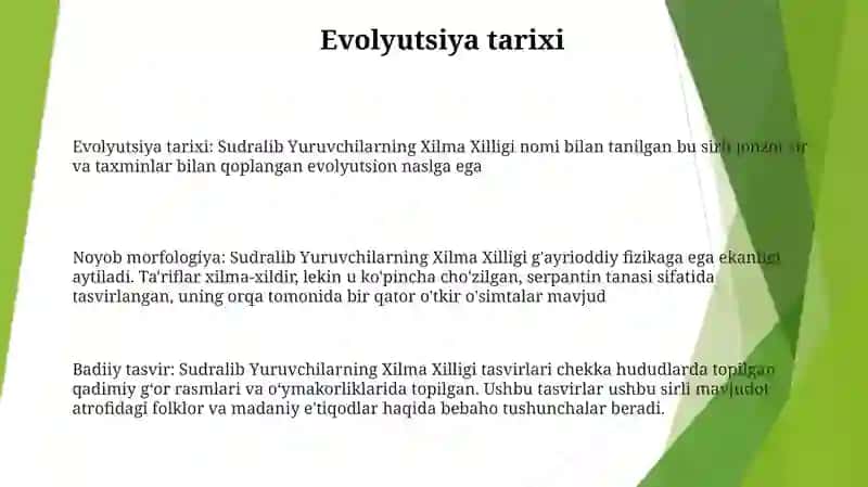Sudralib Yuruvchilarning Xilma Xilligi 2
