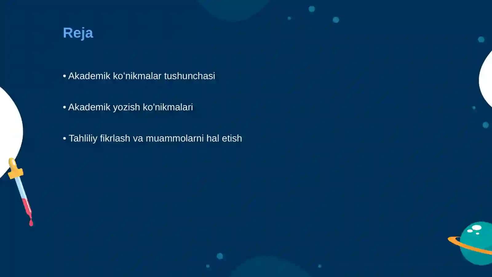 Akademik koʻnikmalar 2