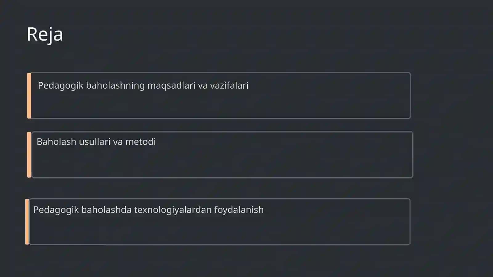 Pedagogik baholash 2