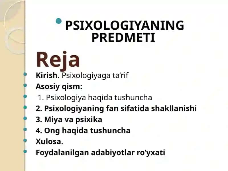Psixologiya va psixologik xulosalar 2