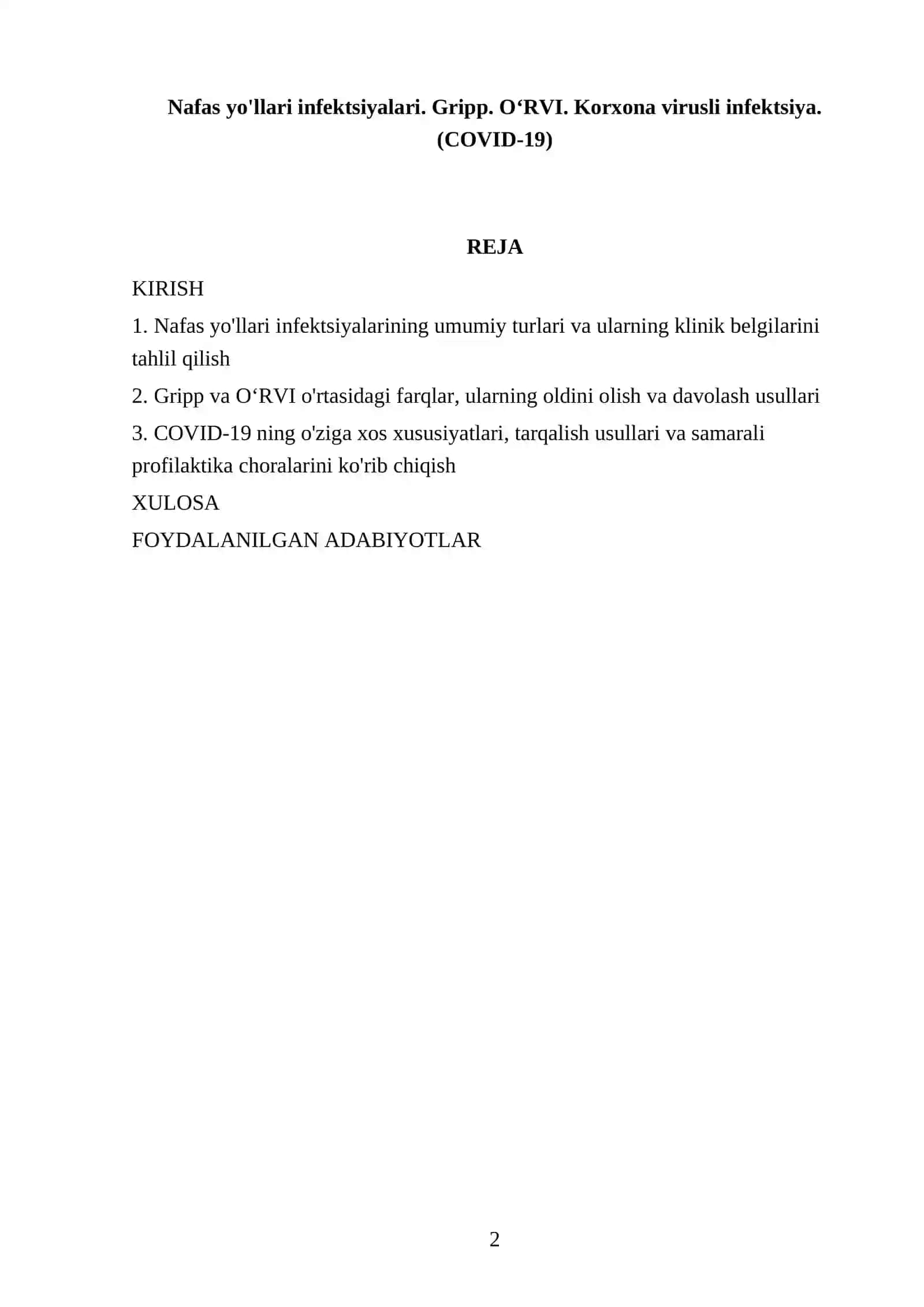 Nafas yo'llari infektsiyalari 2