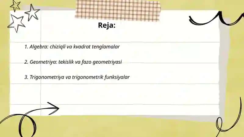 Matematika va informatika 2