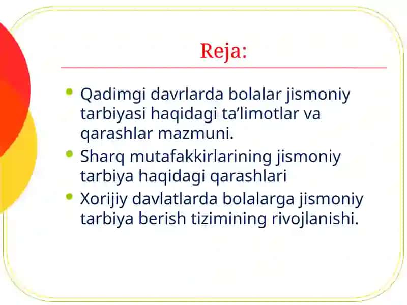 Bolalar jismoniy tarbiyasi 2