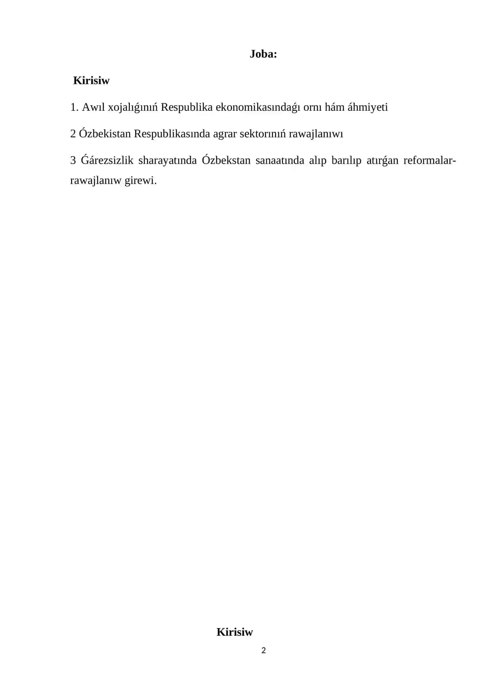 Ózbekistanıń eń jańa tariyxı 2