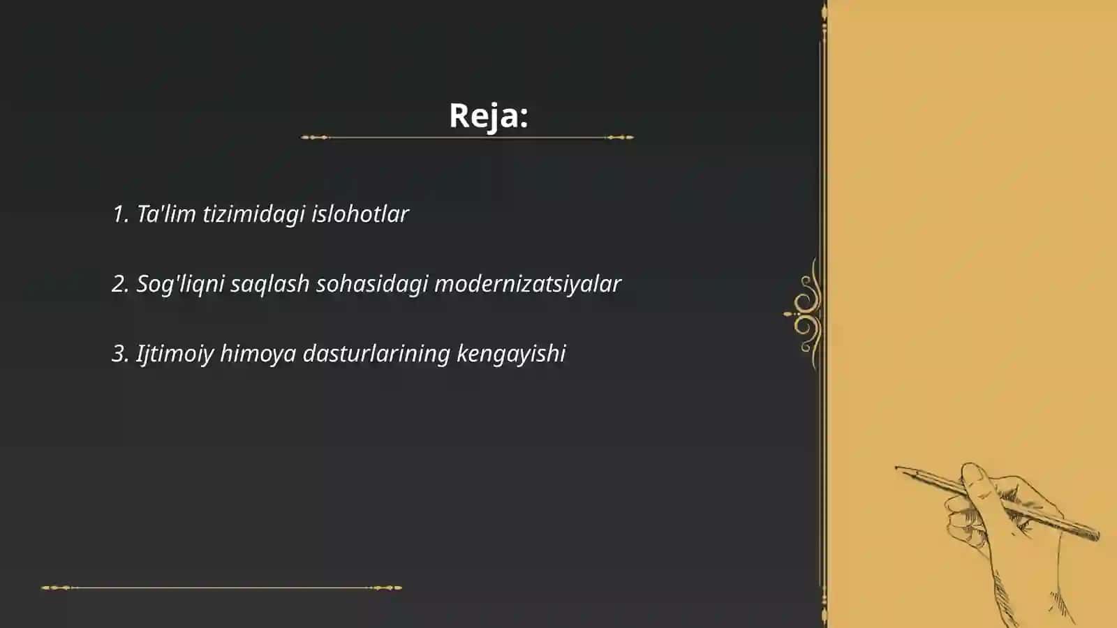 Ta'lim tizimidagi islohotlar 2