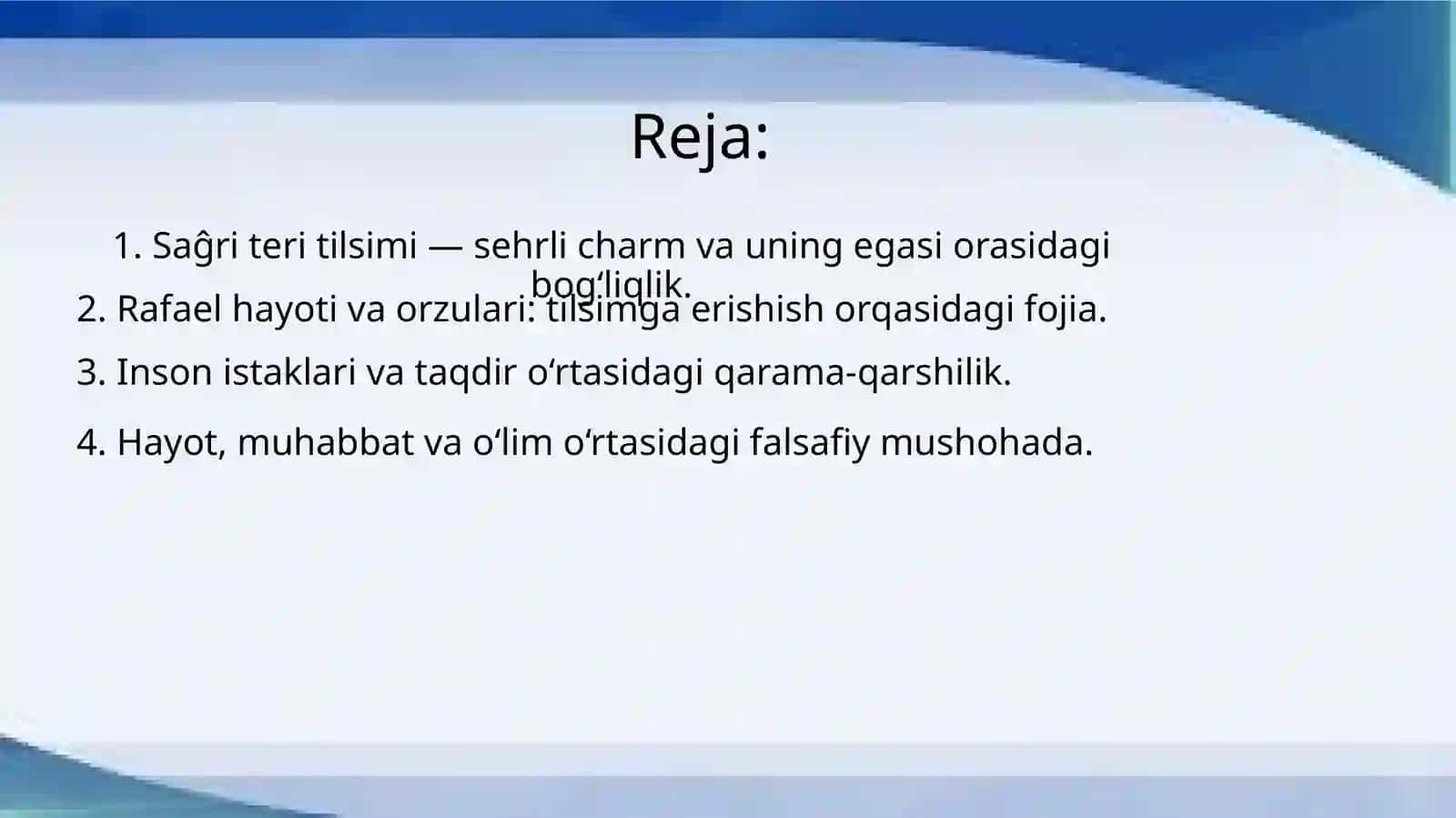 Onore de Balzak Saĝri teri tilsimi romani 2