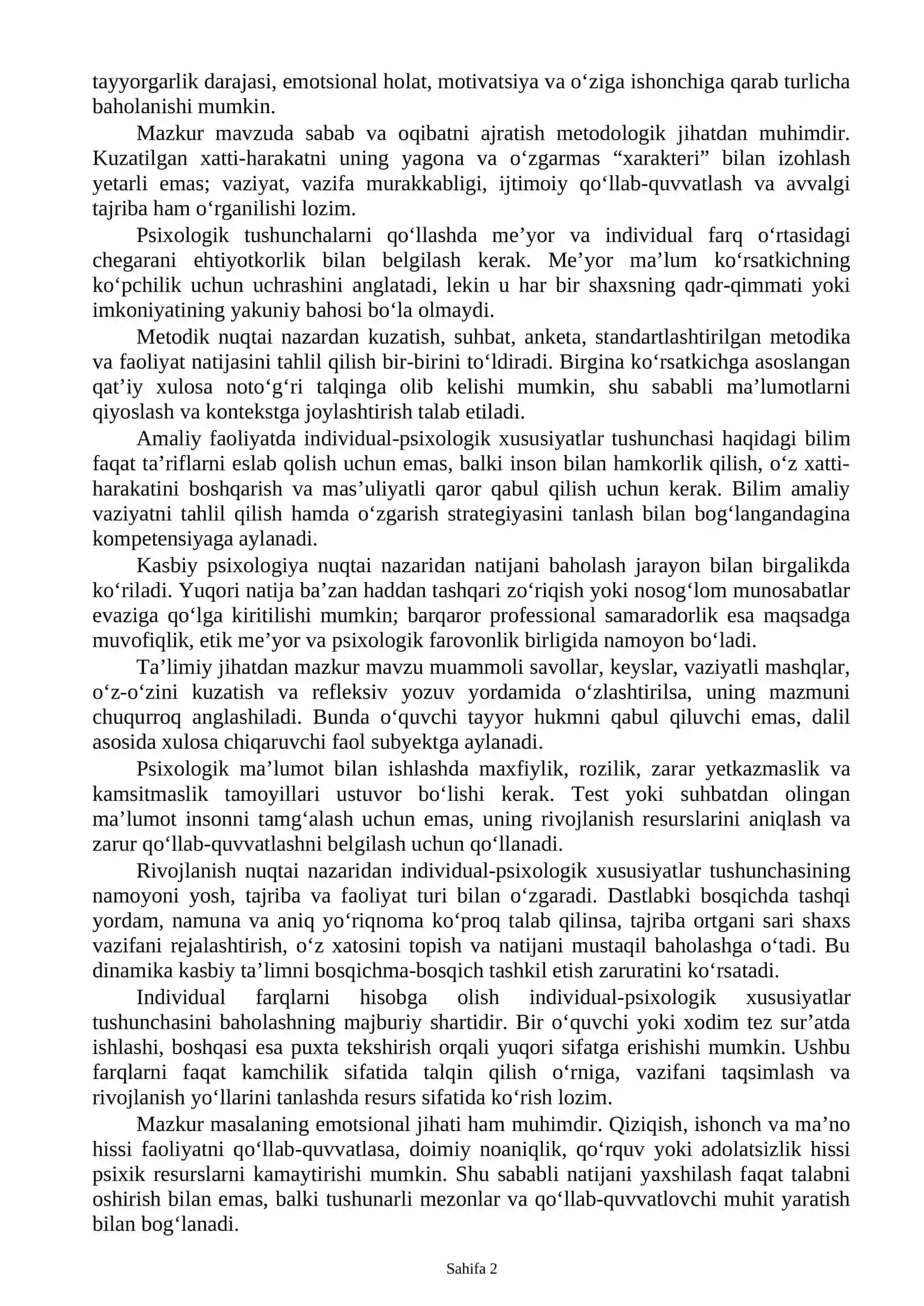 Shaxsning individual-psixologik xususiyatlari 2