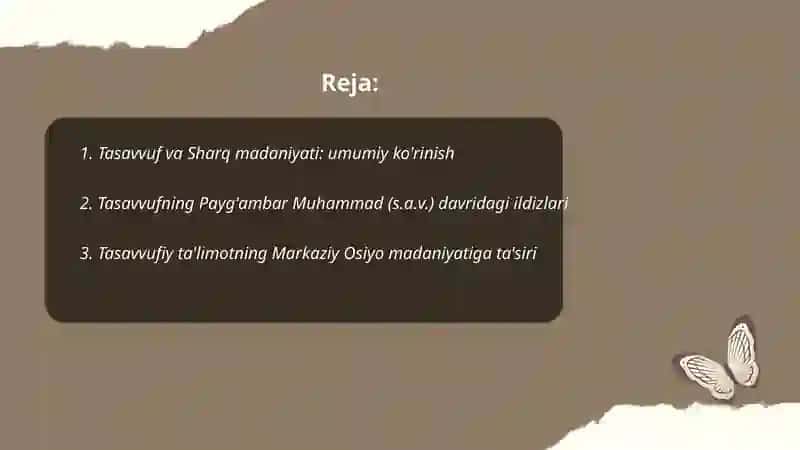 Tasavvuf ta'limotining Sharq madaniyatiga ta'siri 2