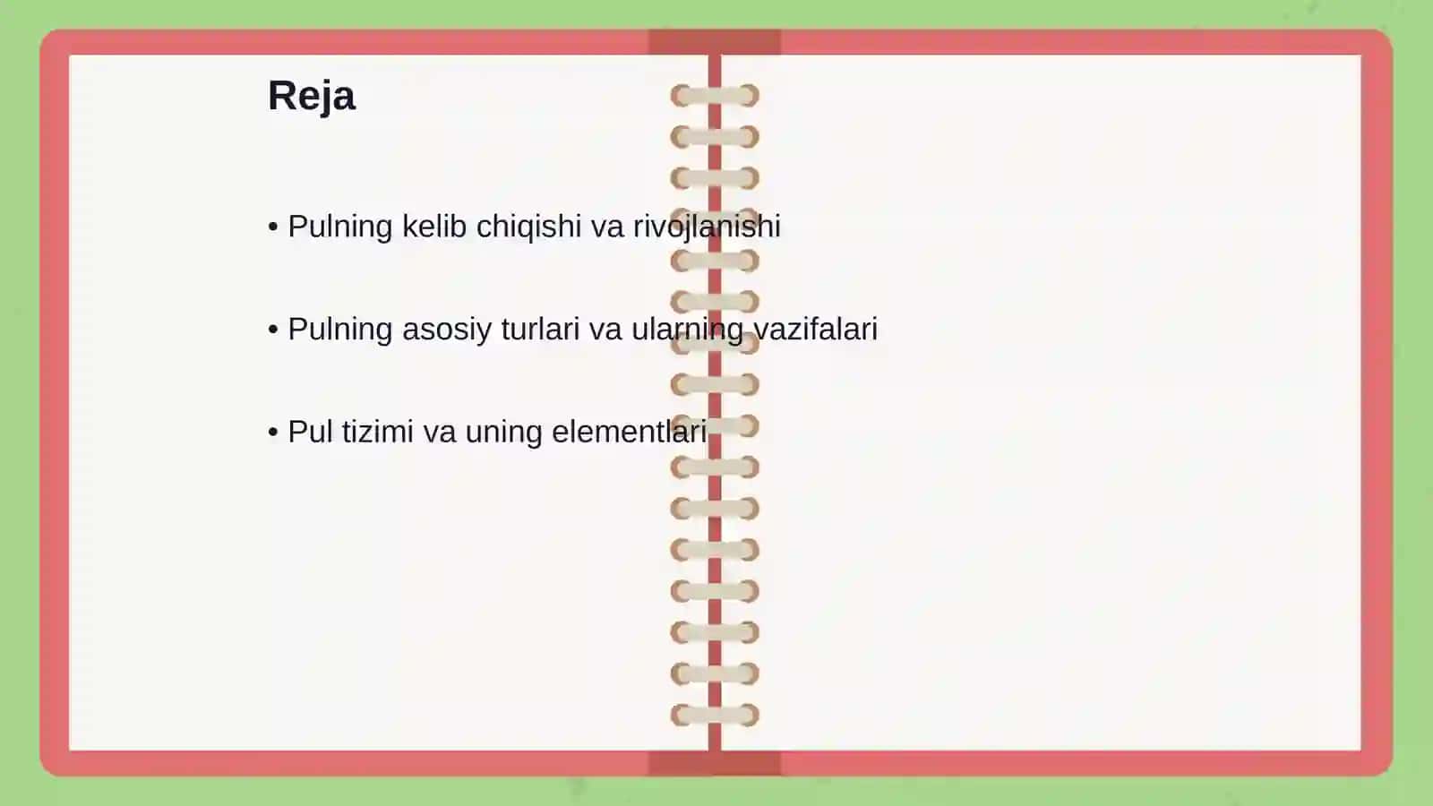 Pul va pul tizimi 2