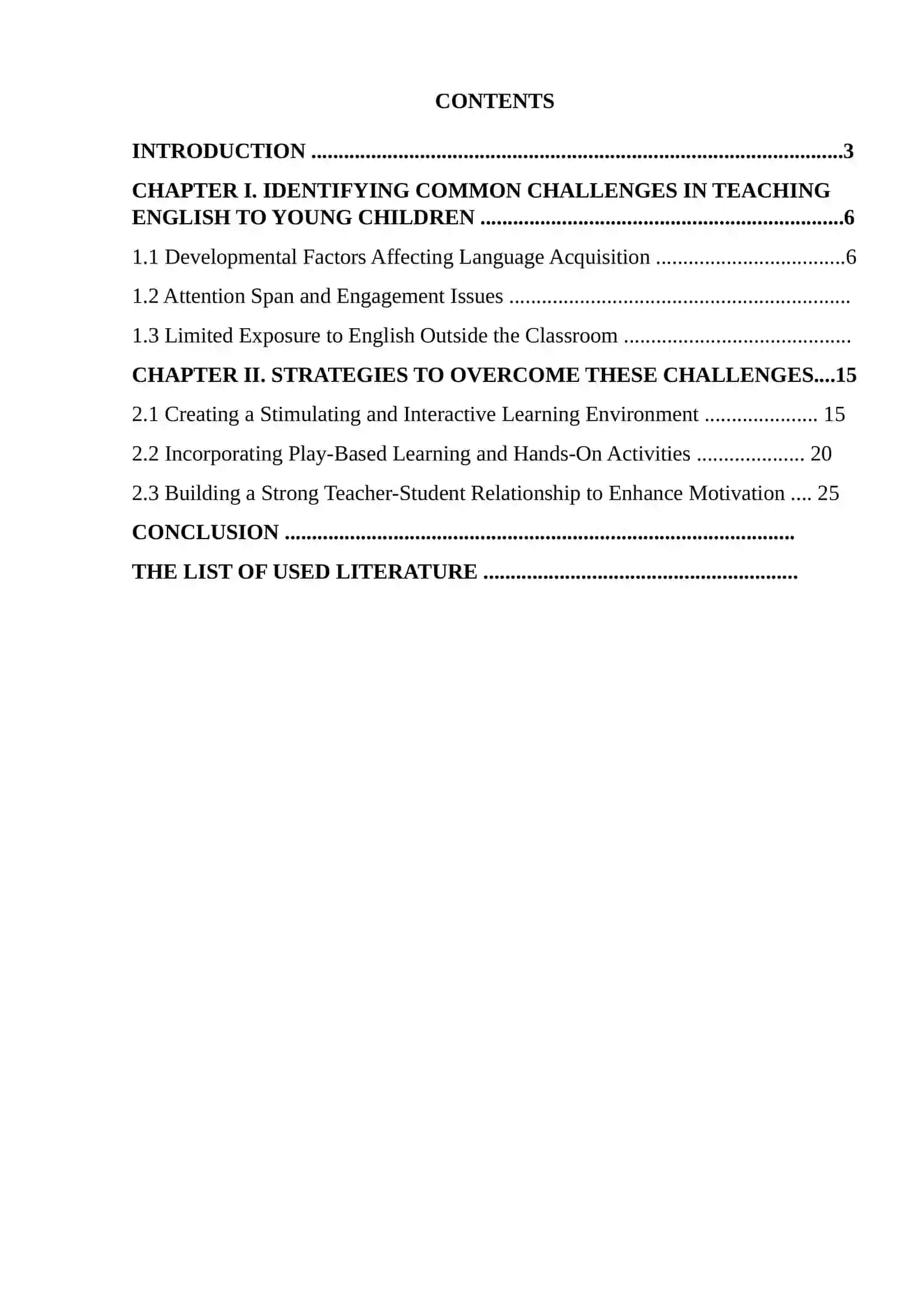 Challenges in Teaching English to Young Children 2