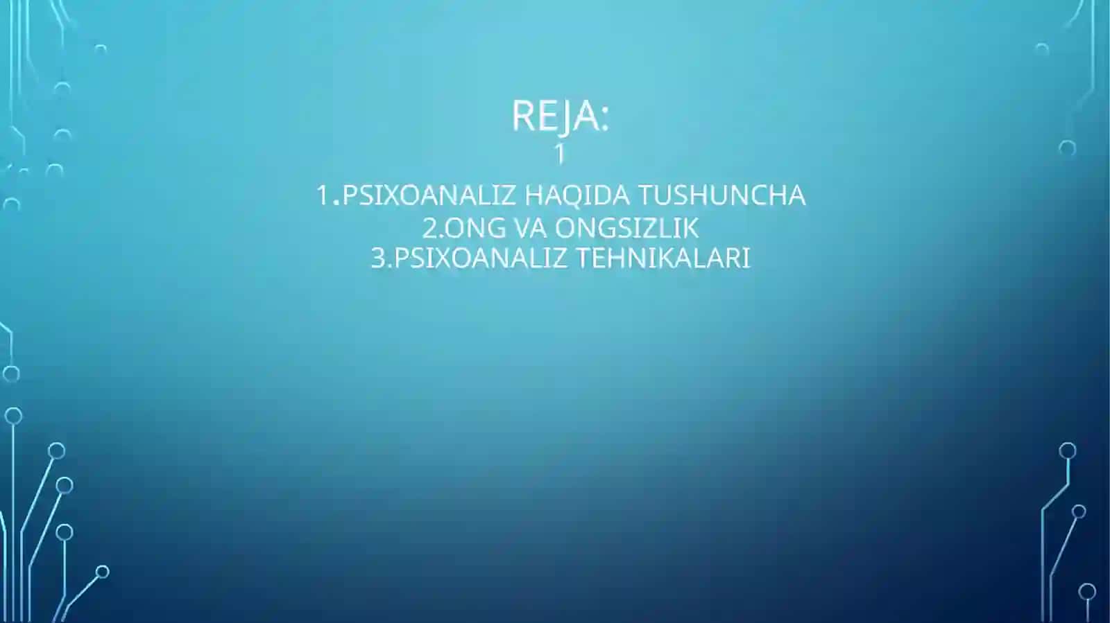 Psixoanaliz maktabi va uning asosiy g’oyasi 2