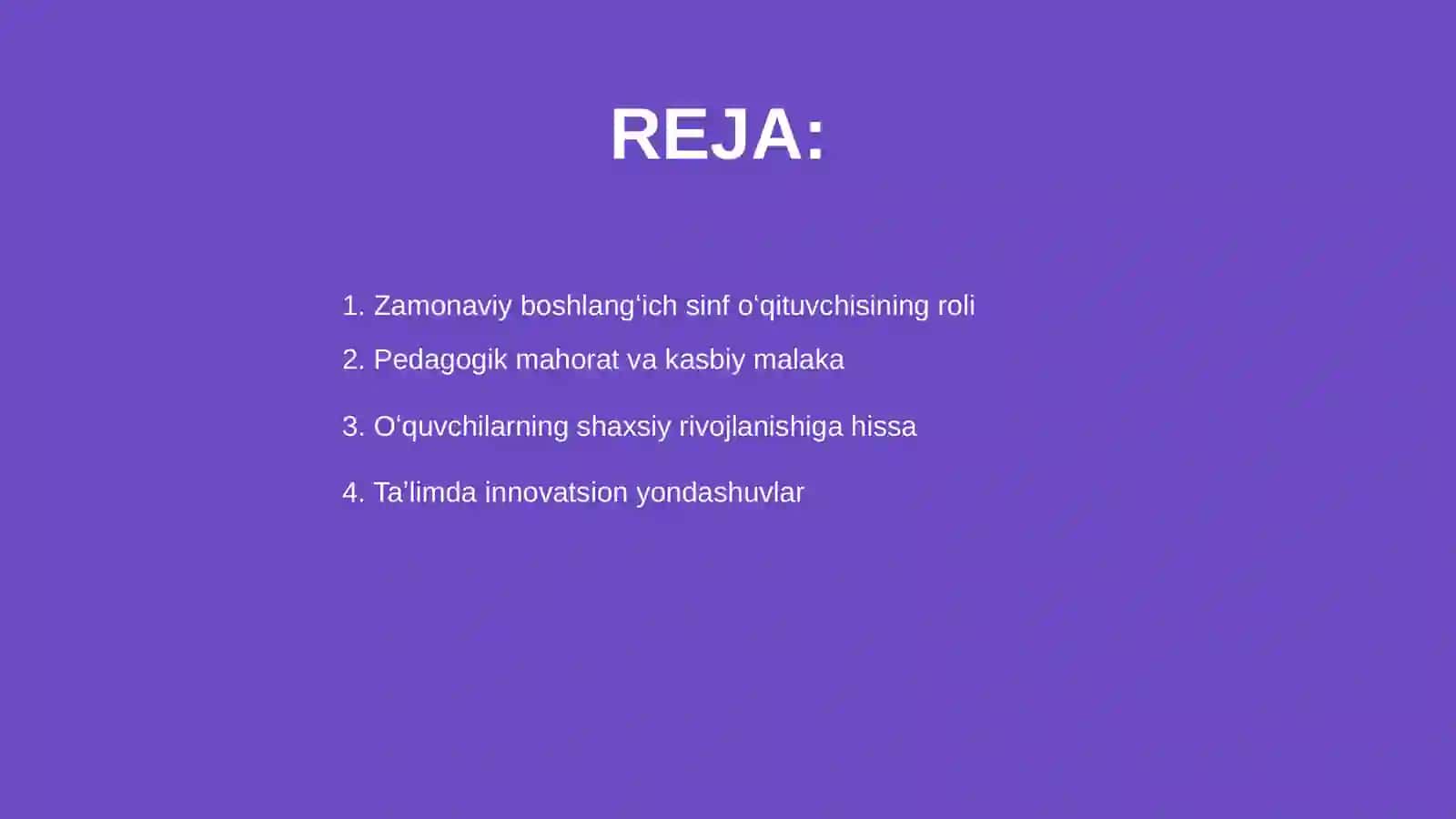 Zamonaviy boshlangʻich sinf oʻqitivchisining vazifalari 2