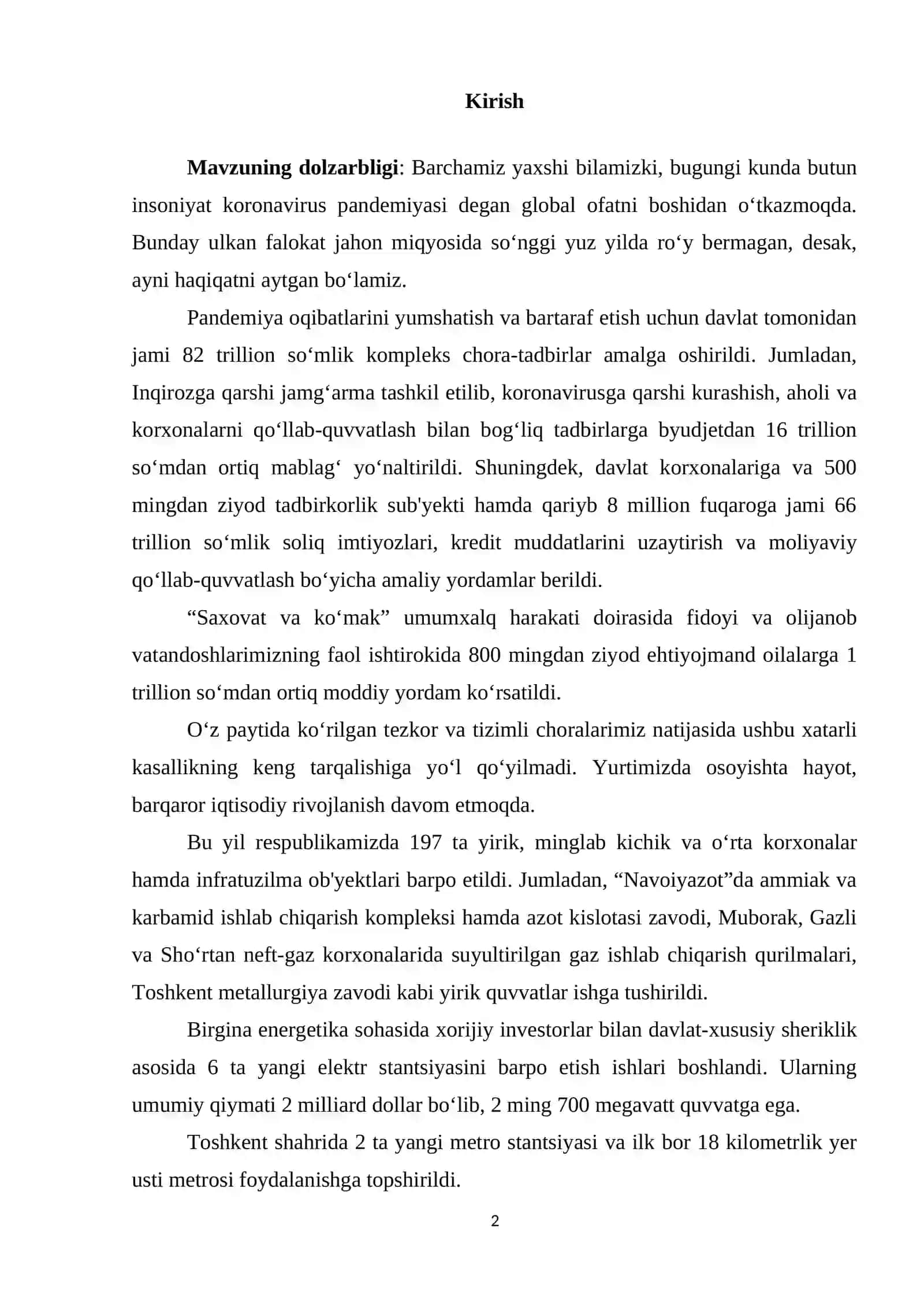 Moliya tizimining mohiyati va iqtisodiy mazmuni 2