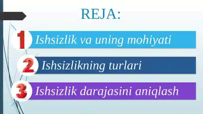 Ishsizlik va uning shakllari 2