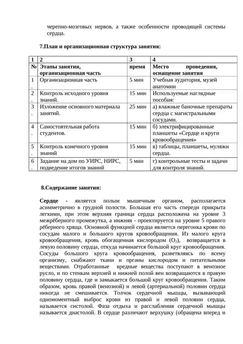 Сердечно-сосудистая система 2
