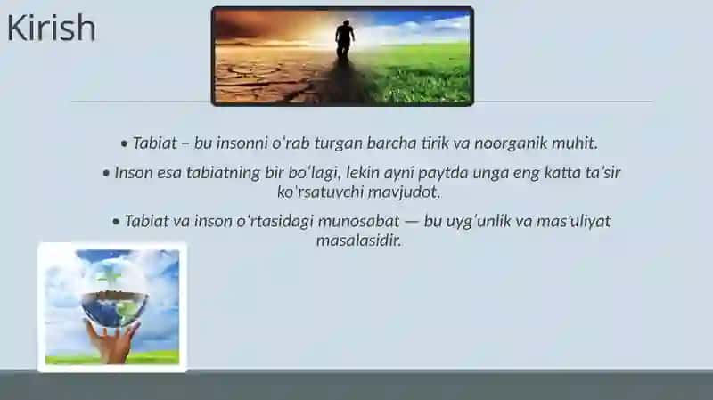Tabiat va inson 2