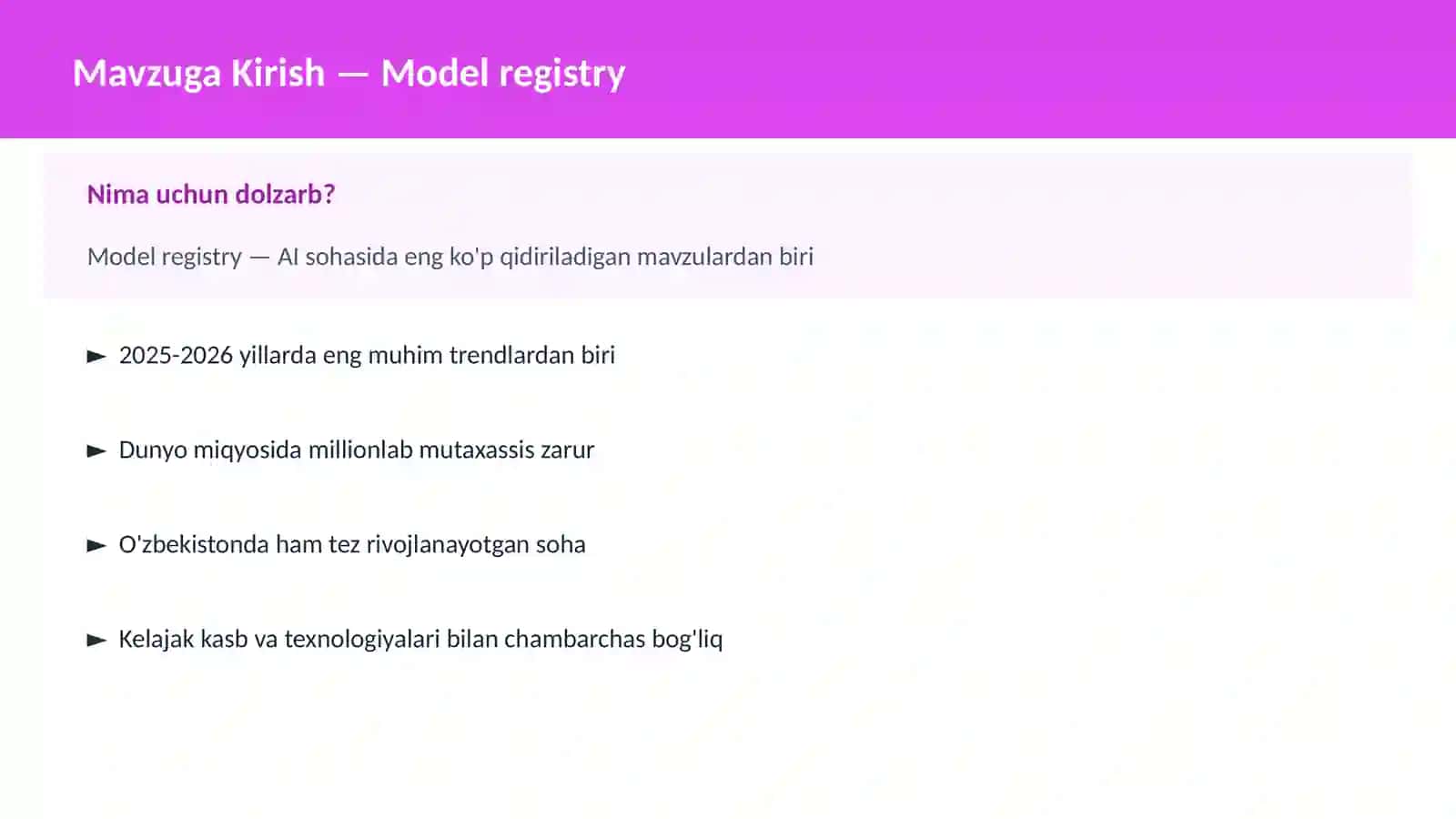 MLOPS VA AI INFRASTRUKTURA 2