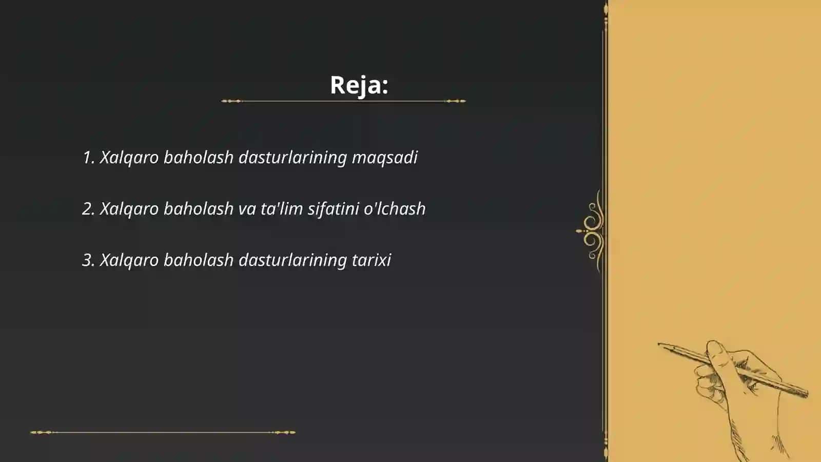 Xalqaro baxolash dasturlari 2