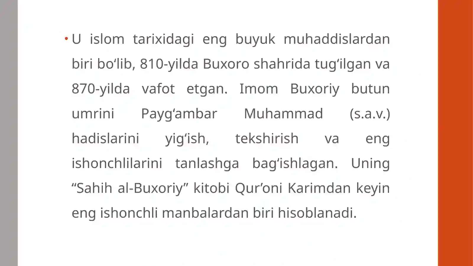 Sahih al-Buxoriy 2