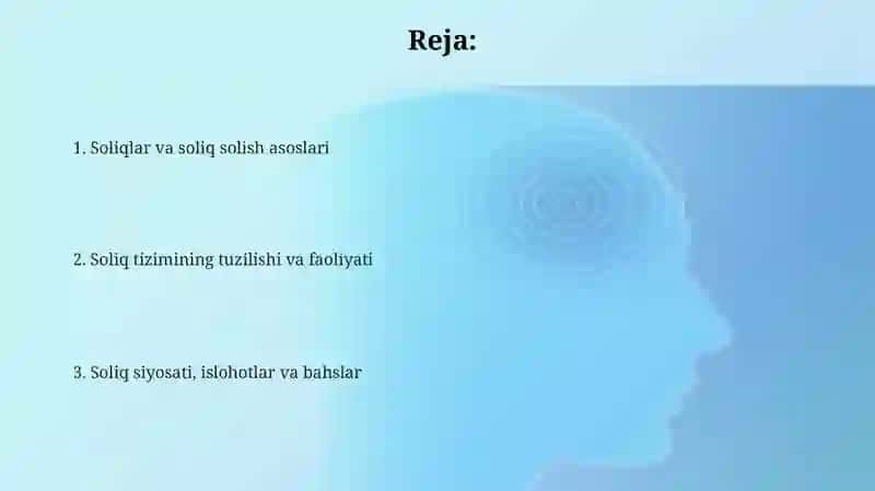 Soliqlar va soliq solish 2