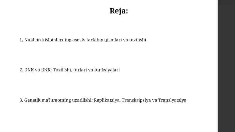 Nukleinkislotalarstrukturasi 2