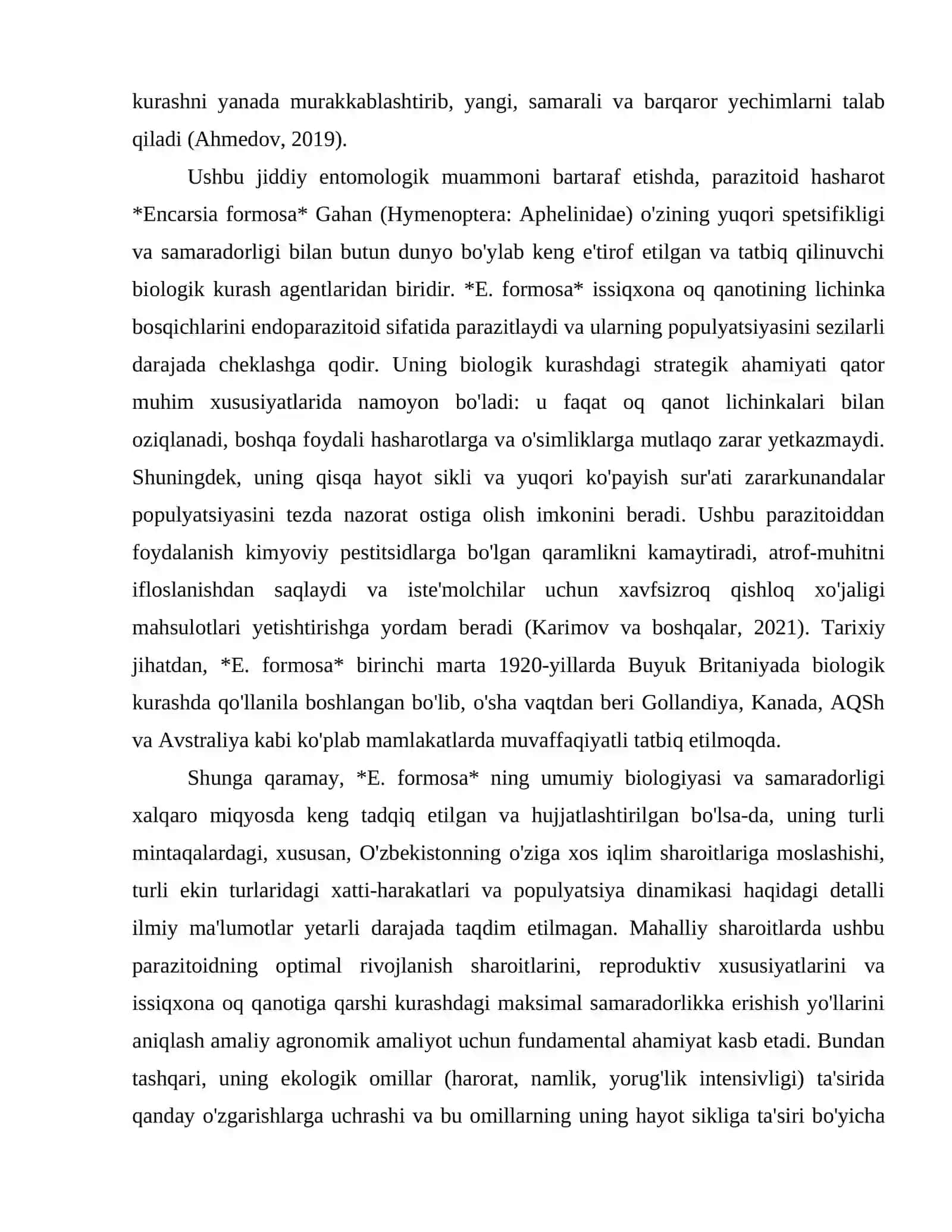 Encarsia formosa bioekologiyasi 2