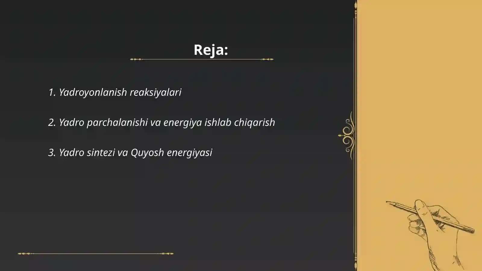 Yadrokimyo va bu davrda kimyoviy kashfiyotlar 2