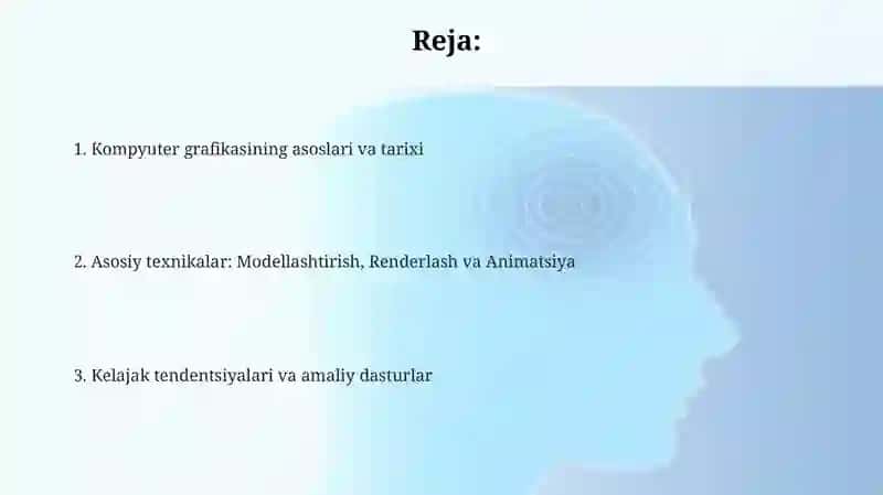Kompyuter grafikasi 2