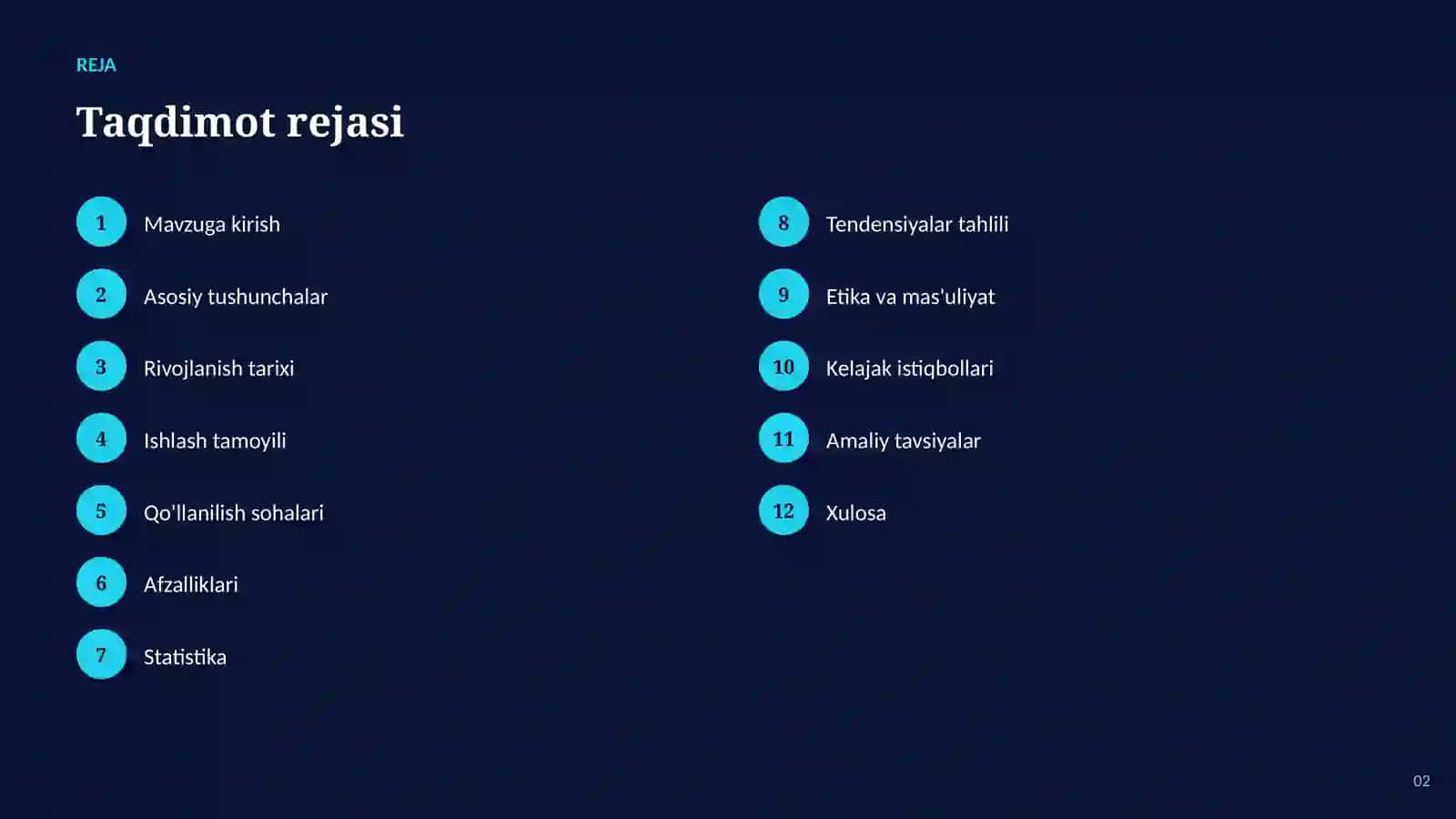 SUN'IY INTELLEKT • AI DASTURLASH VOSITALARI 2