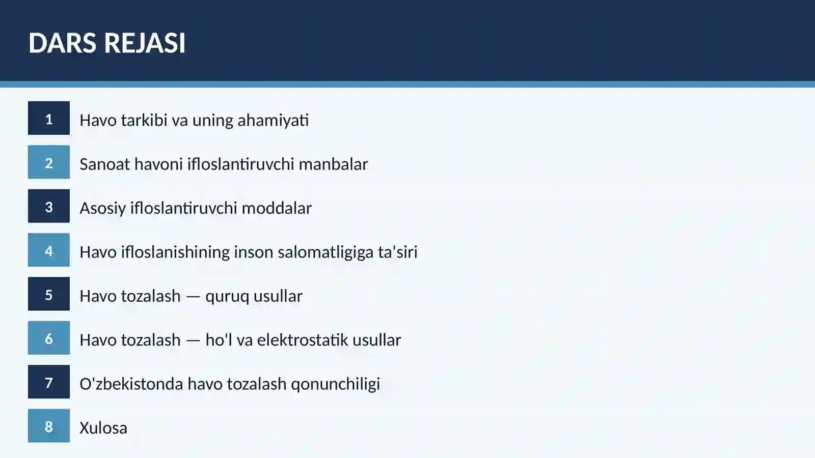 Sanoat chiqindilarni tozalash texnologiyalari 2