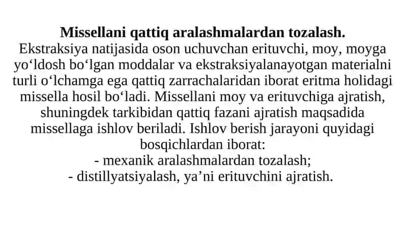 MISSIL QAYTA ISHLASH TEXNOLOGIYASI 2