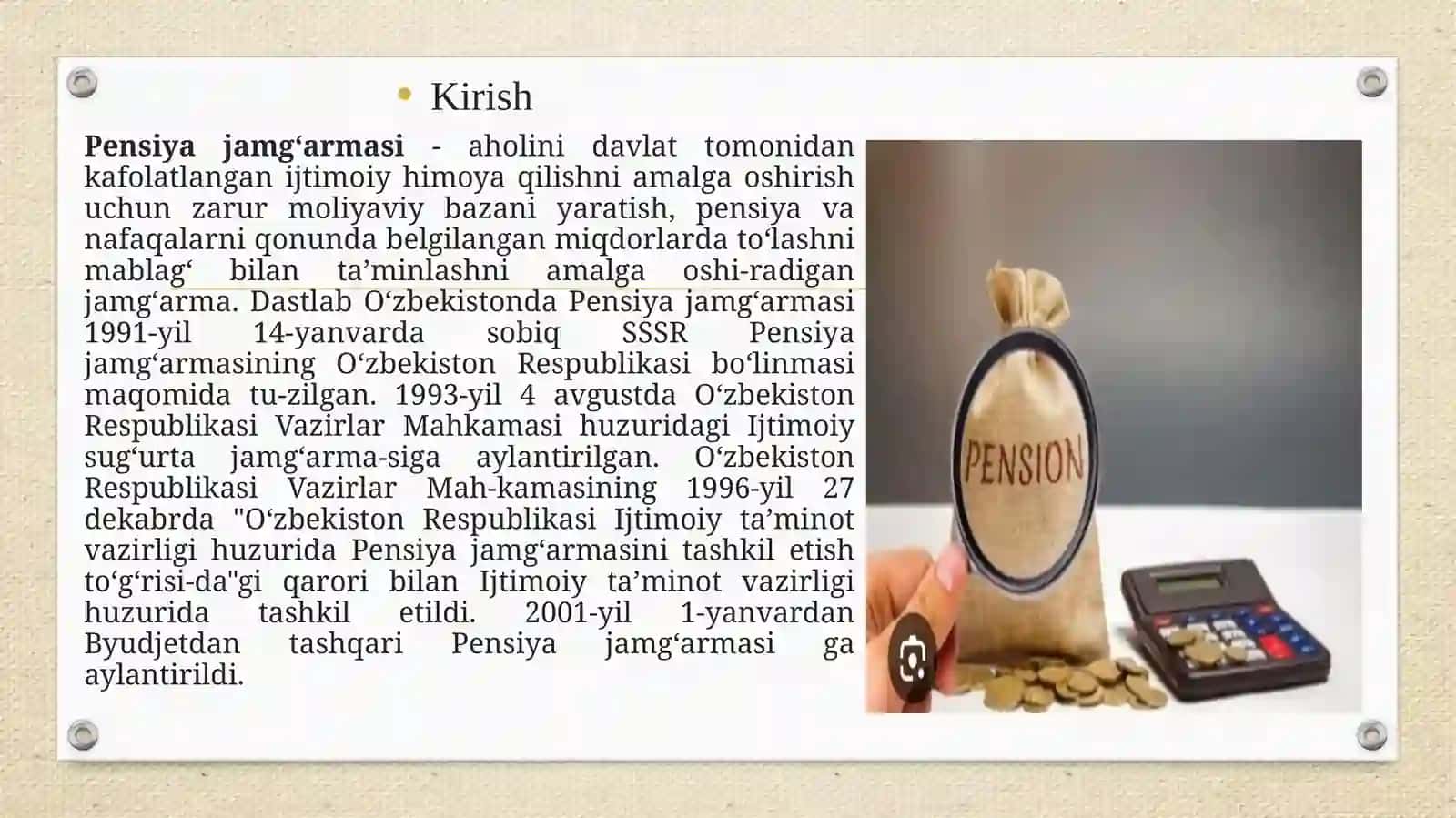 Jamg’arib boriladigan pensiya to’lovlarini olish tartibi 2