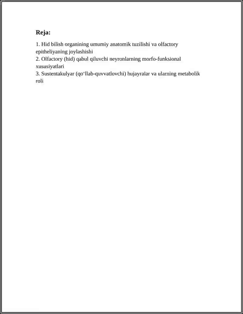 Hid bilish organining anatomiyasi 2