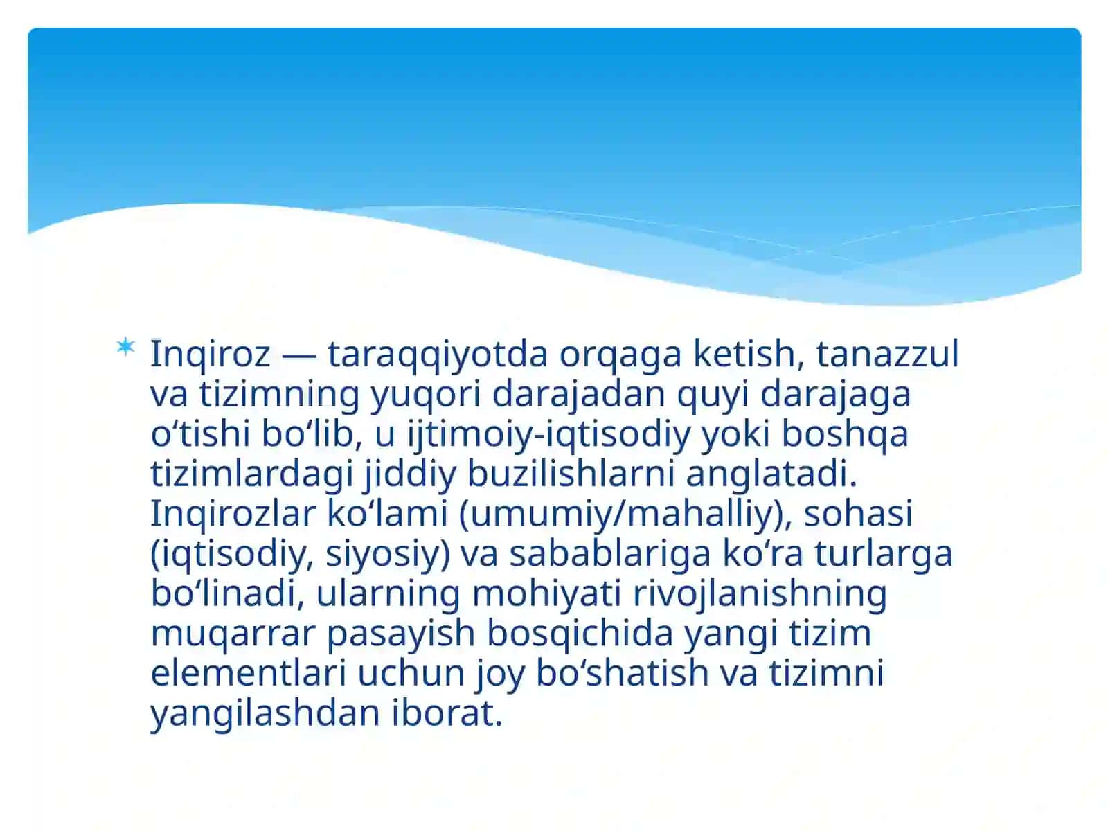 Dastlabki zamonaviy inqirozlar 2