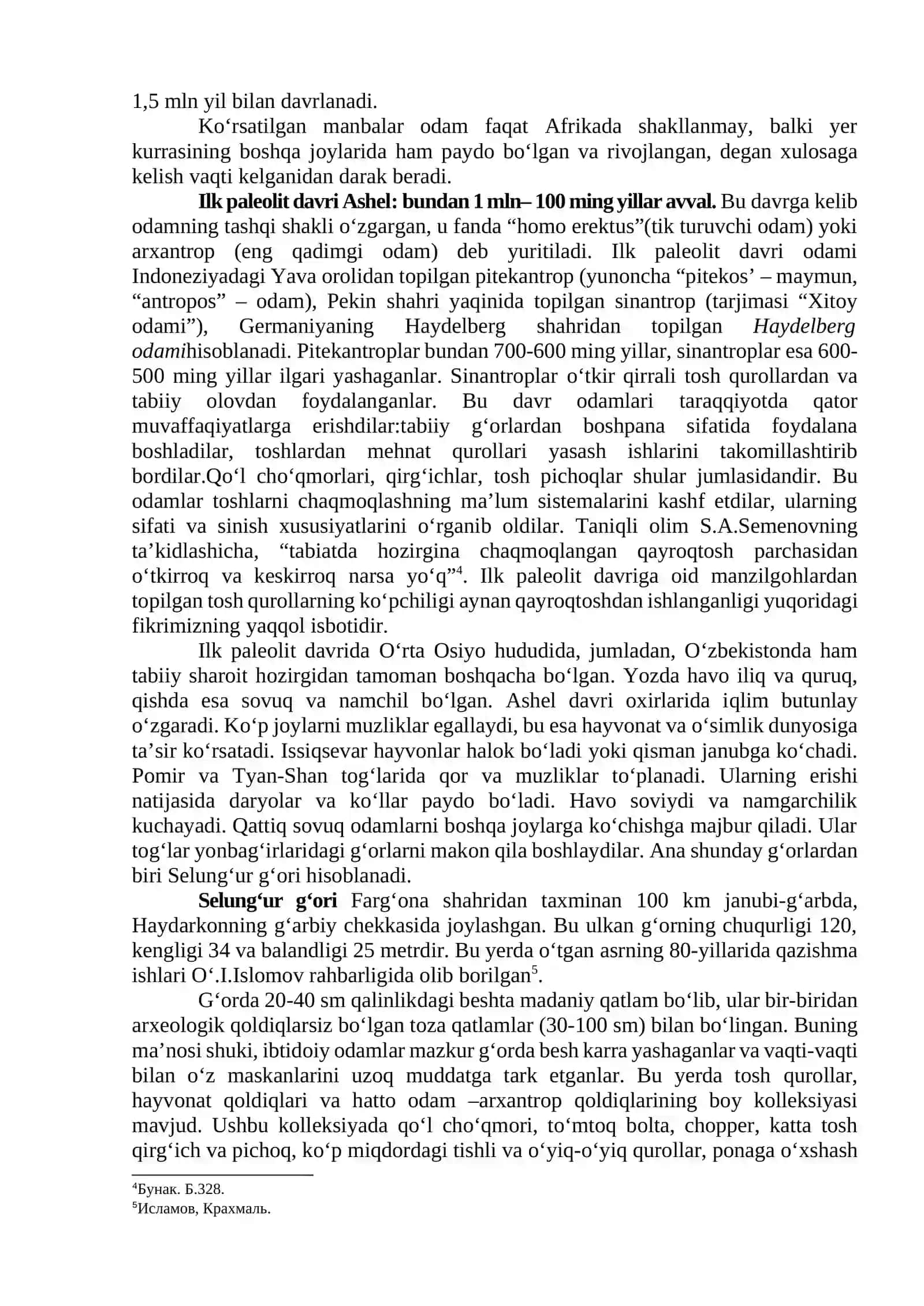 ILK PALEOLIT DAVRI 2