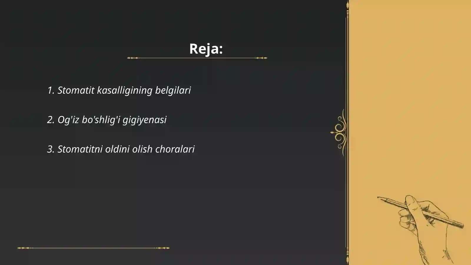 Stomatit kasalligi 2