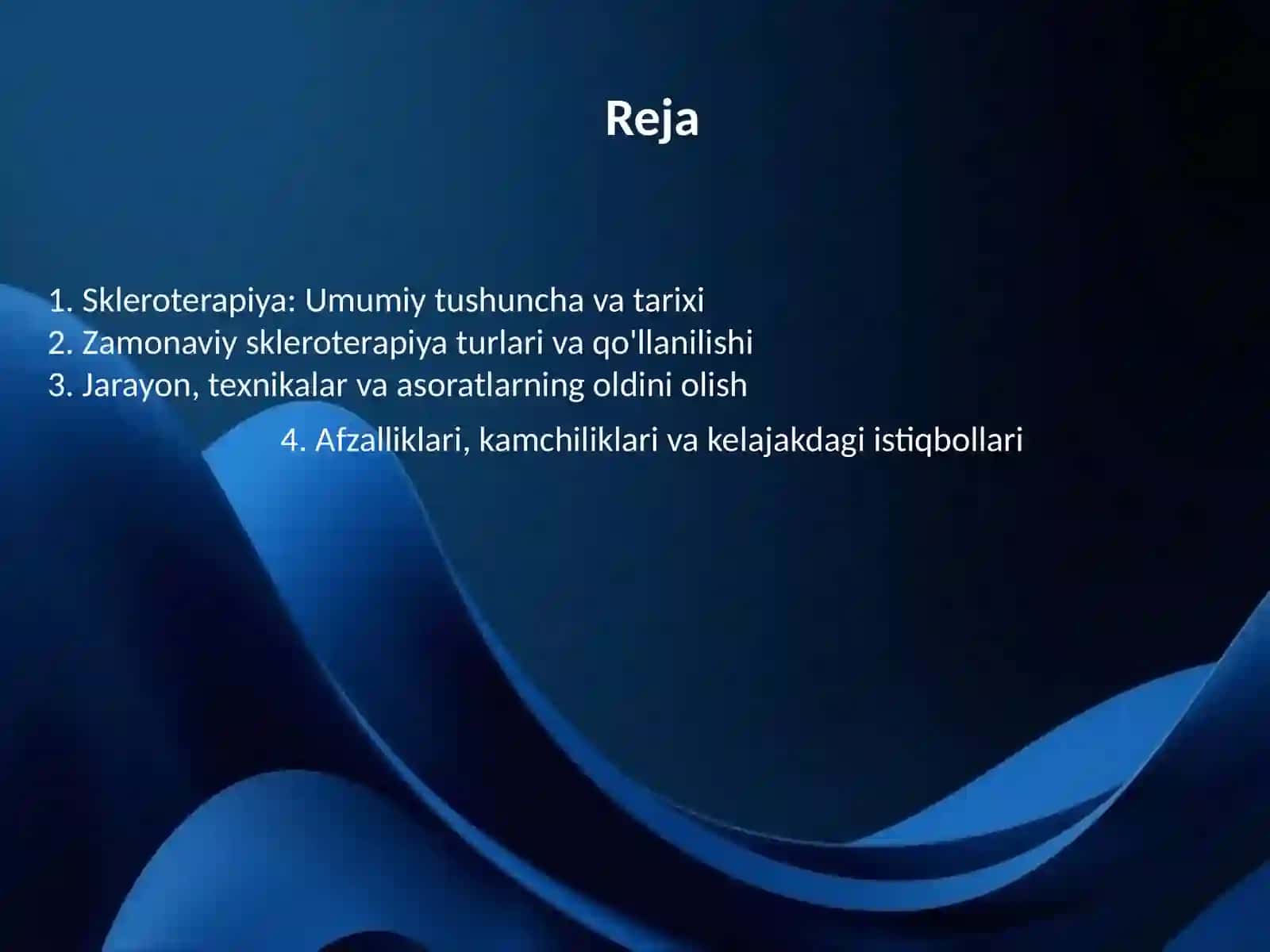 Zamonaviy skleroterapiya 2