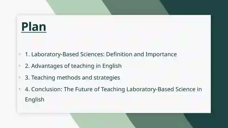 Teaching Laboratory-Based Subjects in English 2