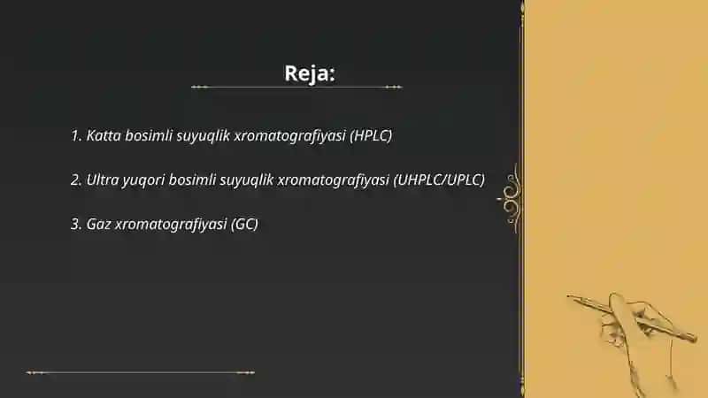 Xromatografik analiz usullari 2