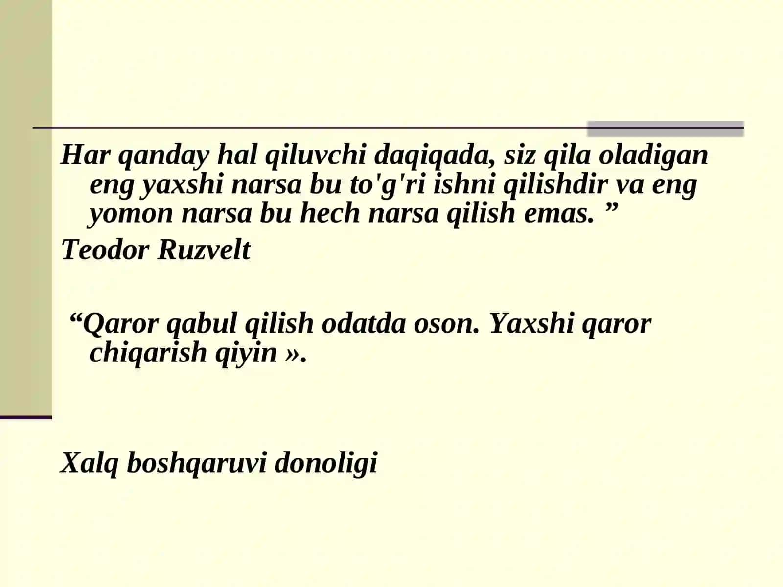 Xalq boshqaruvi donoligi 2