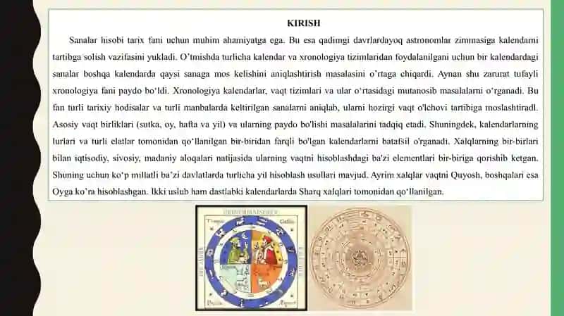 GREGORIY KALENDARINING QABUL QILISHI 2