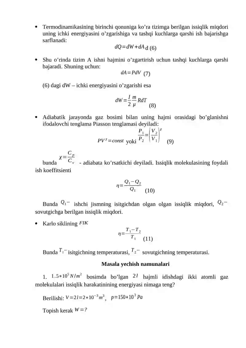 Gazning bajargan ishi 2