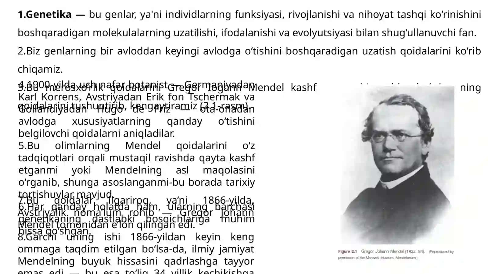 Mendel qonunlari, Mendel tajribalari 2