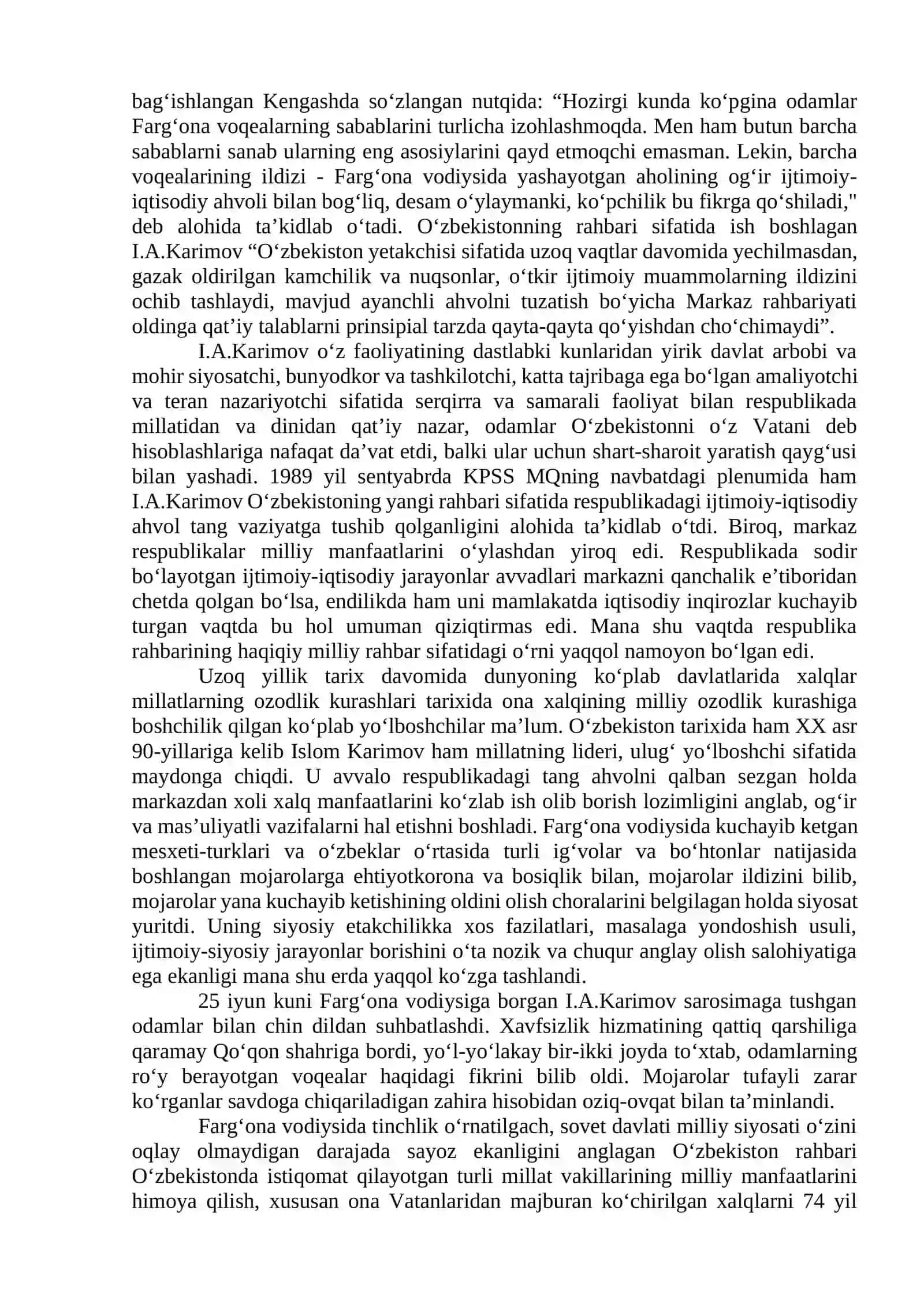 Mustaqillik jarayonlari 2