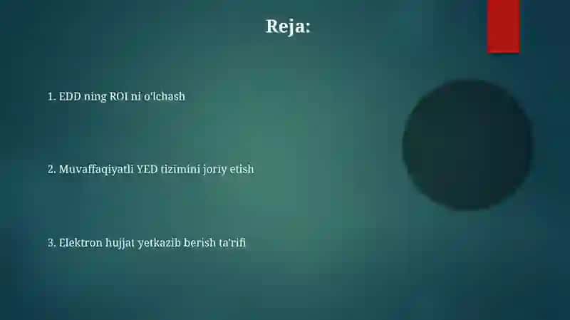 Elektron hujjat yetkazib berish (EHY) tizimi 2